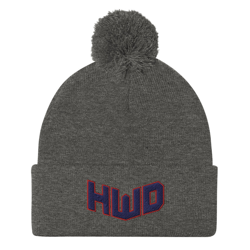 HWD Pom-Pom Beanie.