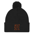 LB- Hoover H Pom-Pom Beanie.