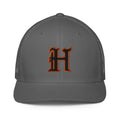 Hoover H Mesh back trucker cap.
