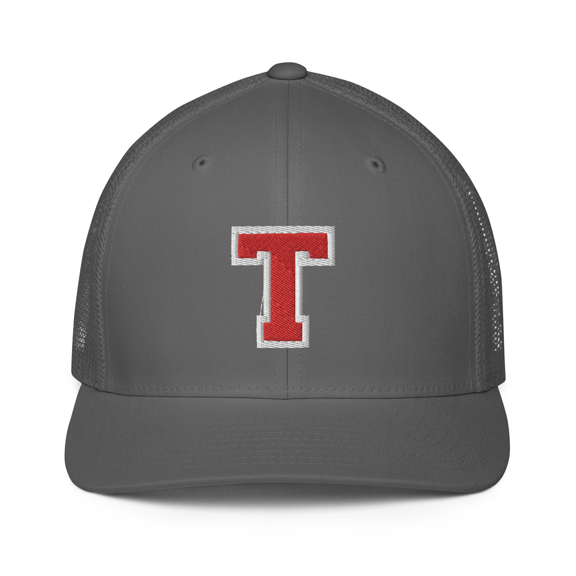 Thompson T - Fitted Closed-back trucker cap.