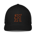 Hoover H Mesh back trucker cap.