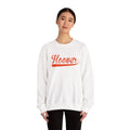 BF - Hoover cursive - Heavy Blend™ Crewneck Sweatshirt - joyful