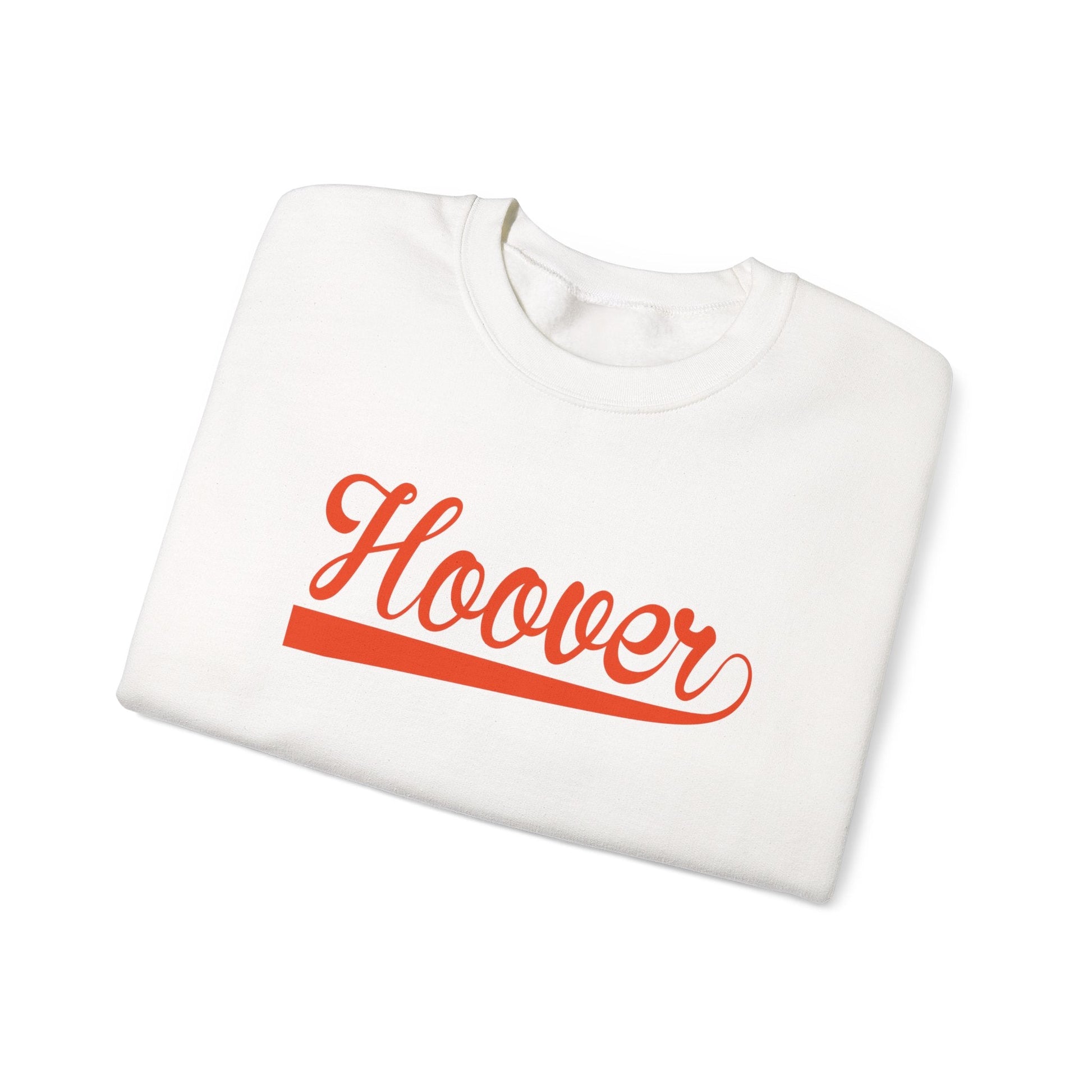 BF - Hoover cursive - Heavy Blend™ Crewneck Sweatshirt - joyful