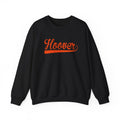 BF - Hoover cursive - Heavy Blend™ Crewneck Sweatshirt - joyful
