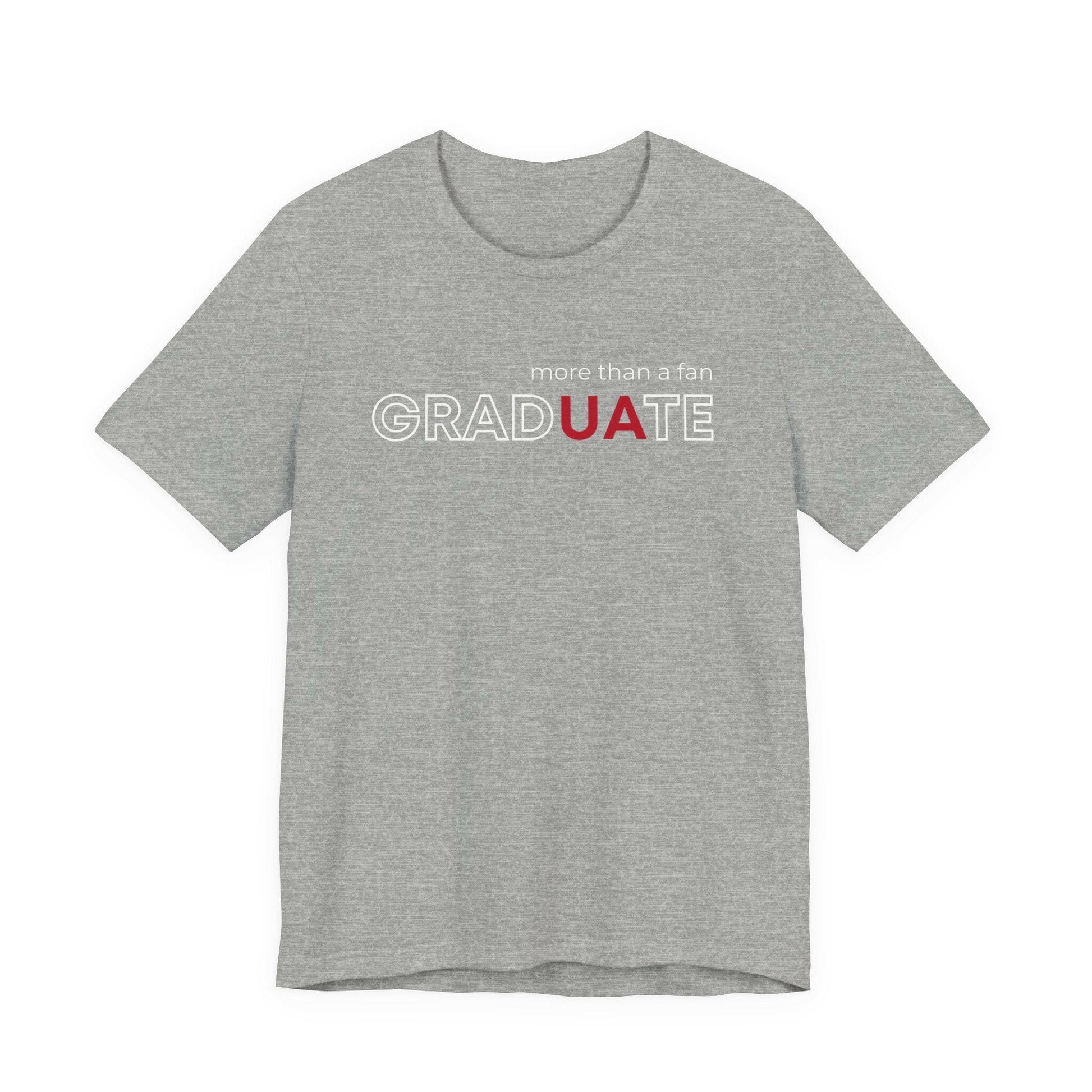 gradUAte - more than a fan - Unisex Jersey Short Sleeve Tee - joyful