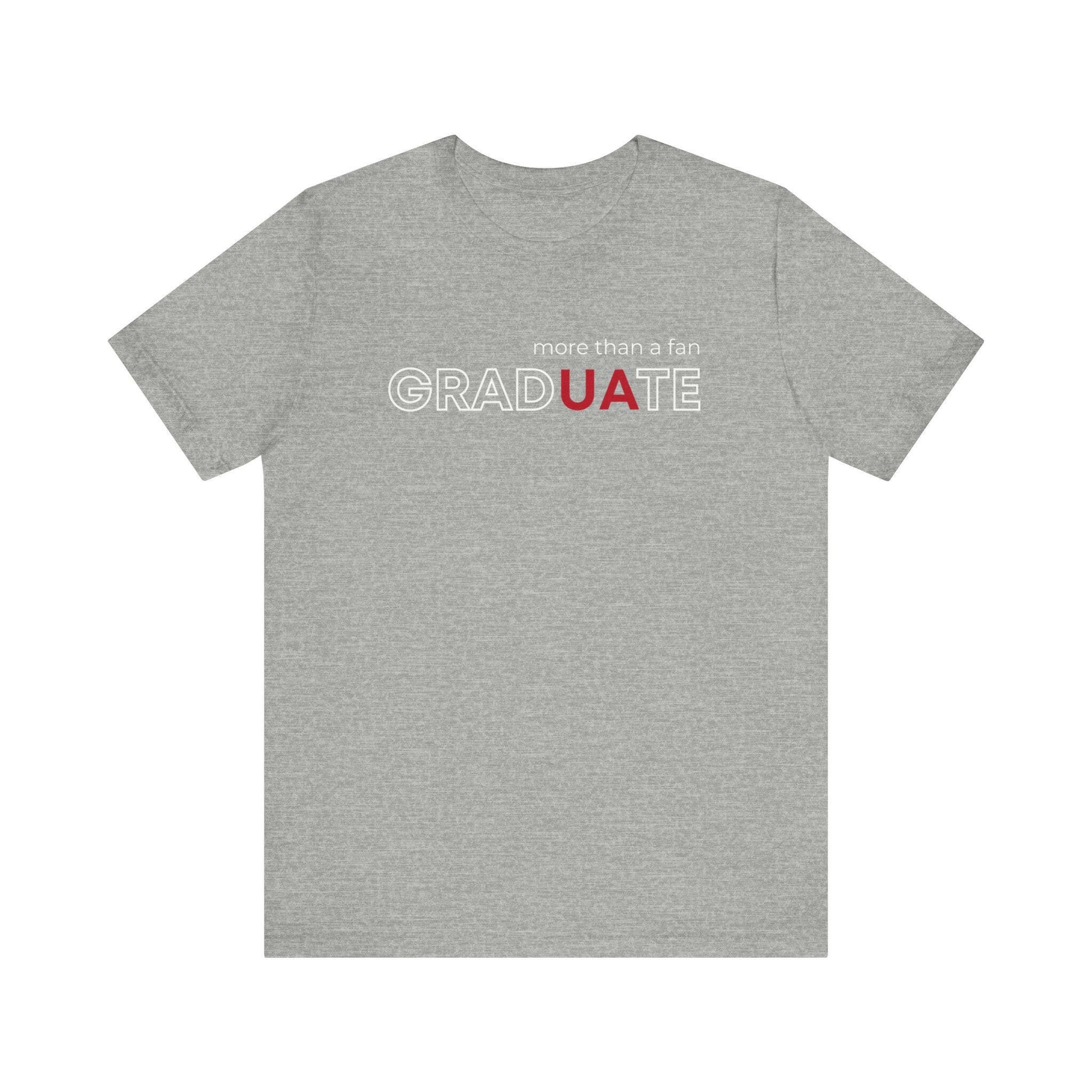 gradUAte - more than a fan - Unisex Jersey Short Sleeve Tee - joyful