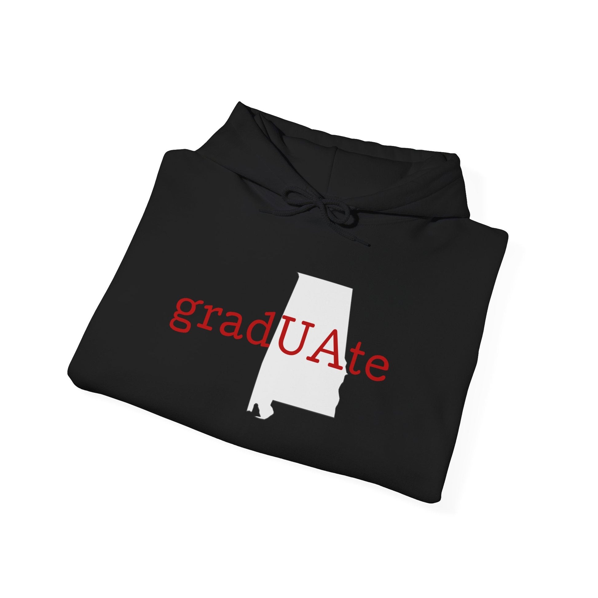 gradUAte with State - UA alumni - 2 Unisex Heavy Blend™ Hooded Sweatshirt - joyful
