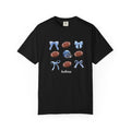 Helena - Balls & Bows Comfort Colors T-shirt - joyful