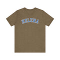 Helena Block Style Unisex Jersey Short Sleeve Tee - joyful