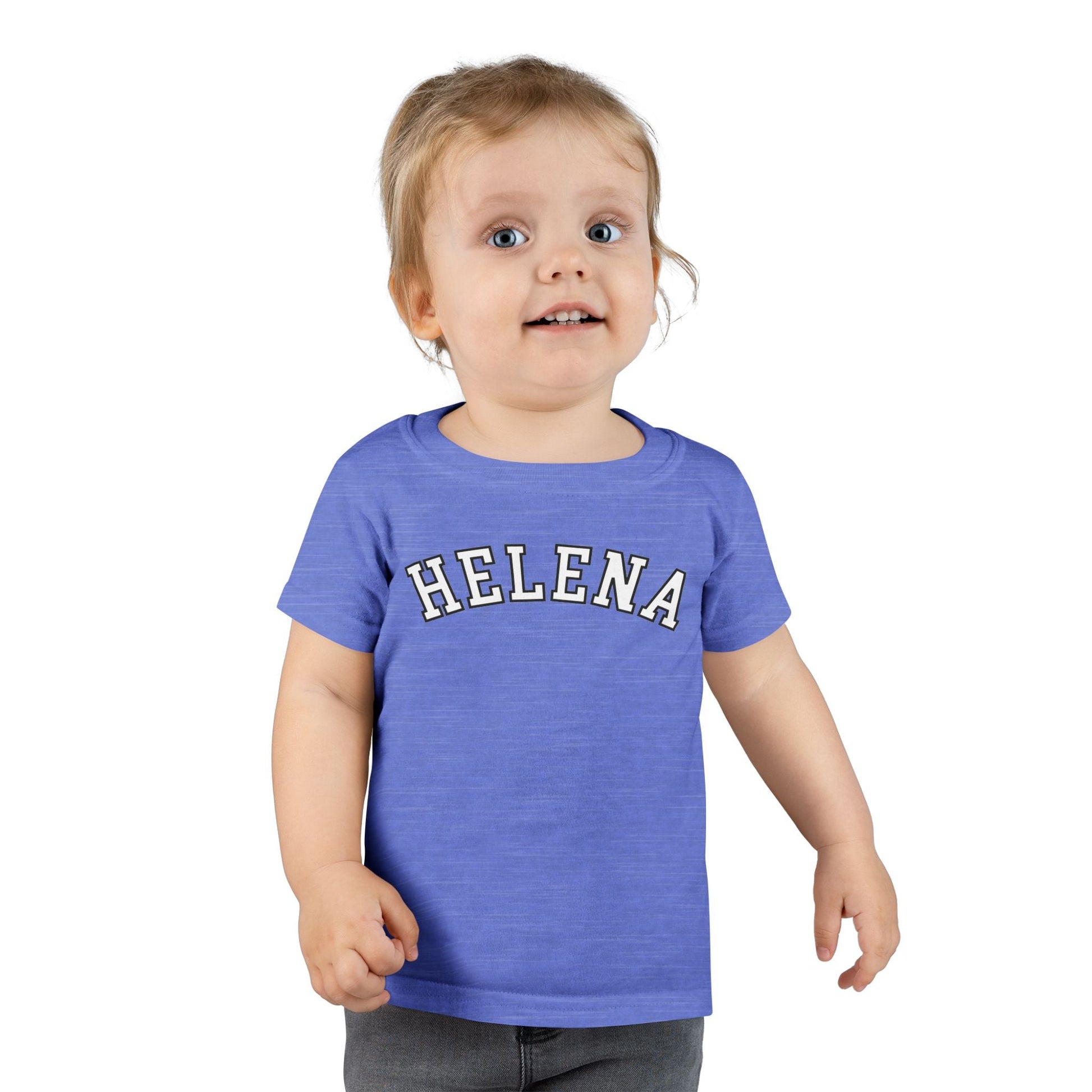 Helena block Toddler T-shirt - joyful