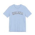 Helena block Unisex Jersey Short Sleeve Tee - joyful