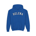 Helena block Youth Heavy Blend Hooded Sweatshirt - joyful