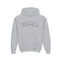 Helena block Youth Heavy Blend Hooded Sweatshirt - joyful