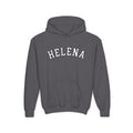 Helena block Youth Heavy Blend Hooded Sweatshirt - joyful