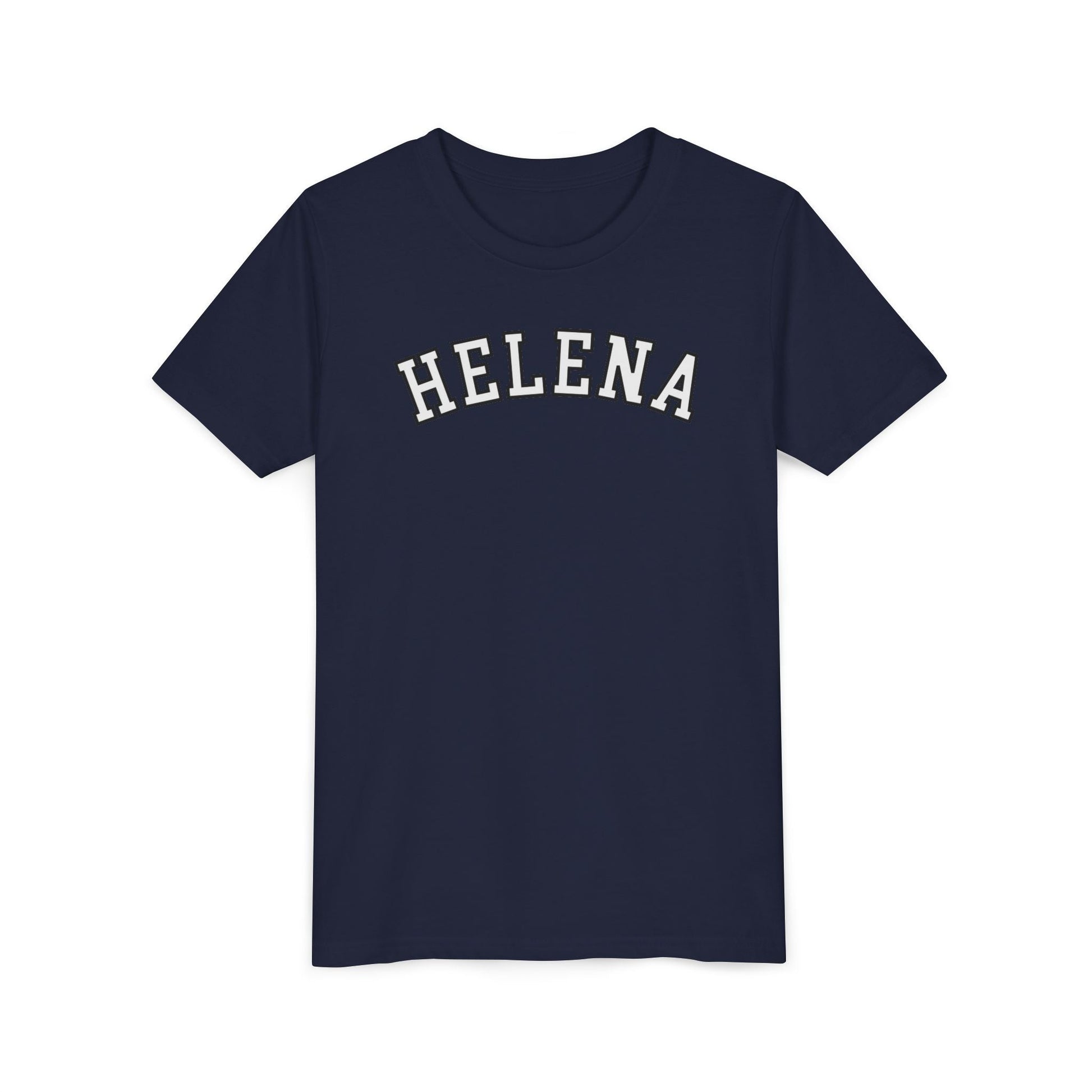 Helena block Youth Short Sleeve Tee - joyful