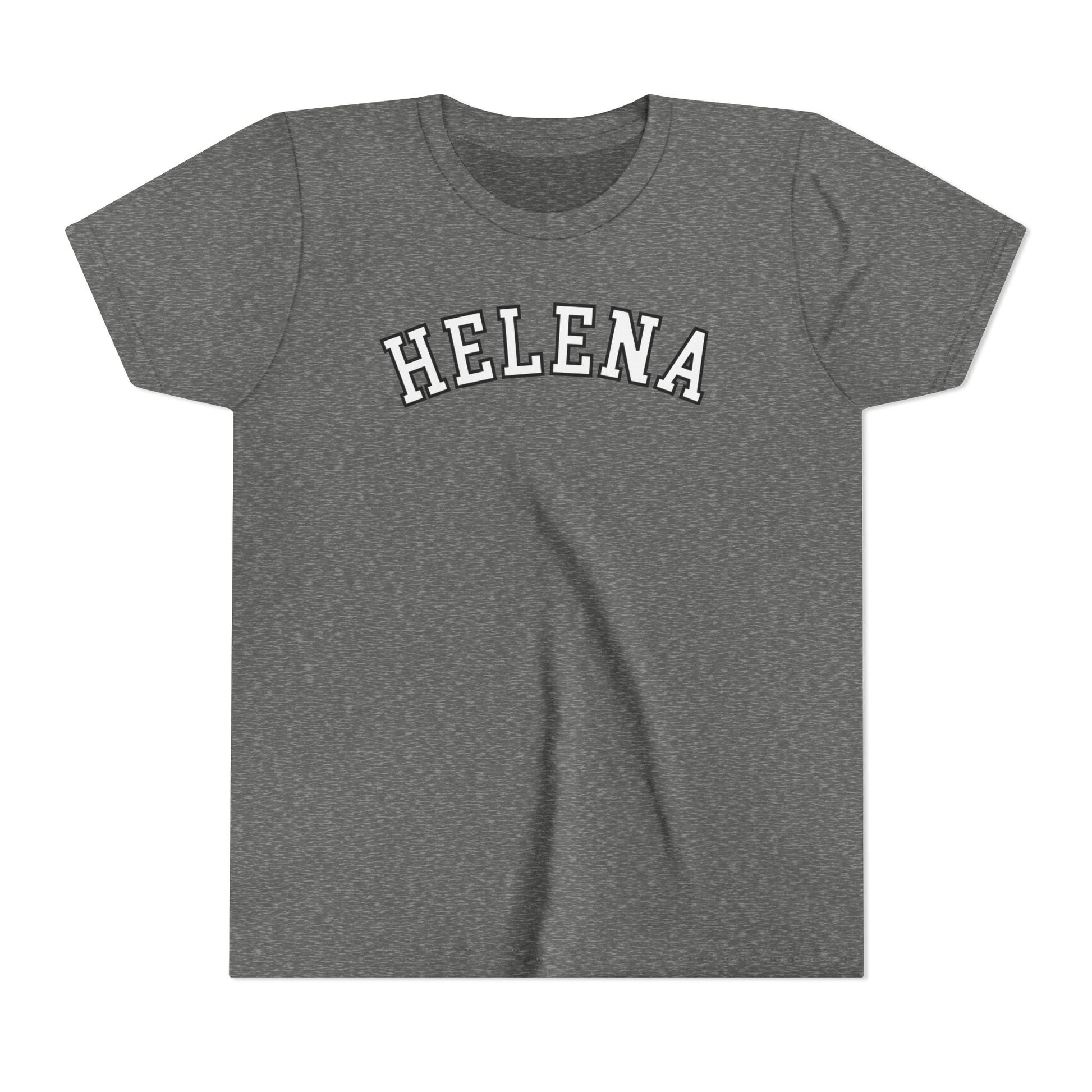 Helena block Youth Short Sleeve Tee - joyful