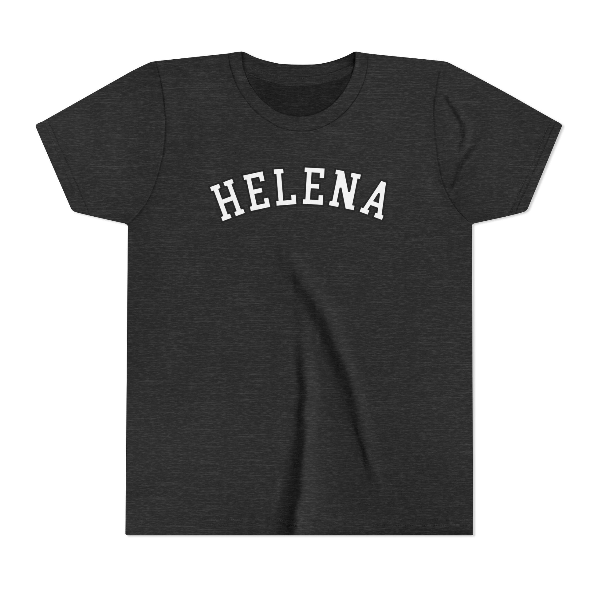 Helena block Youth Short Sleeve Tee - joyful