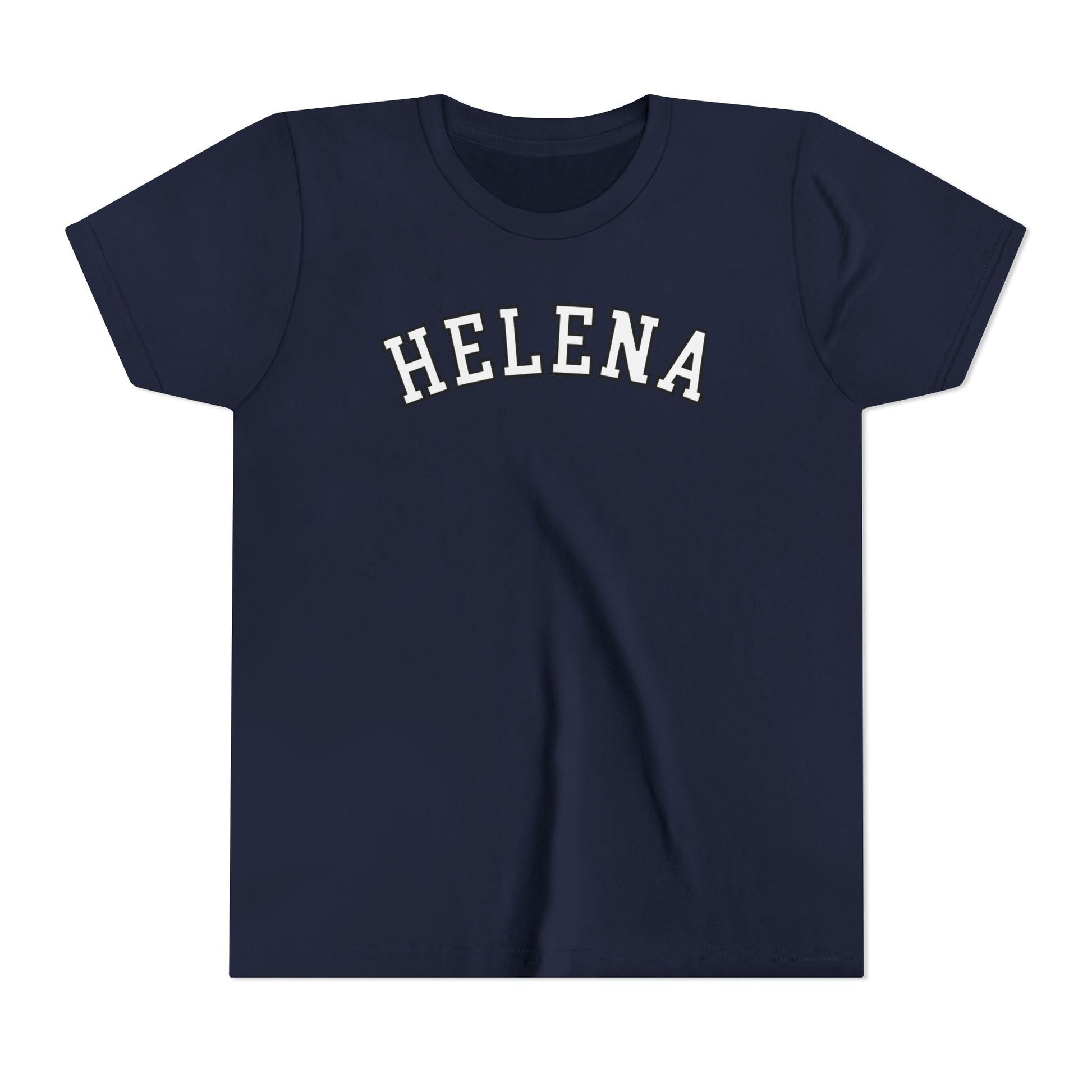 Helena block Youth Short Sleeve Tee - joyful