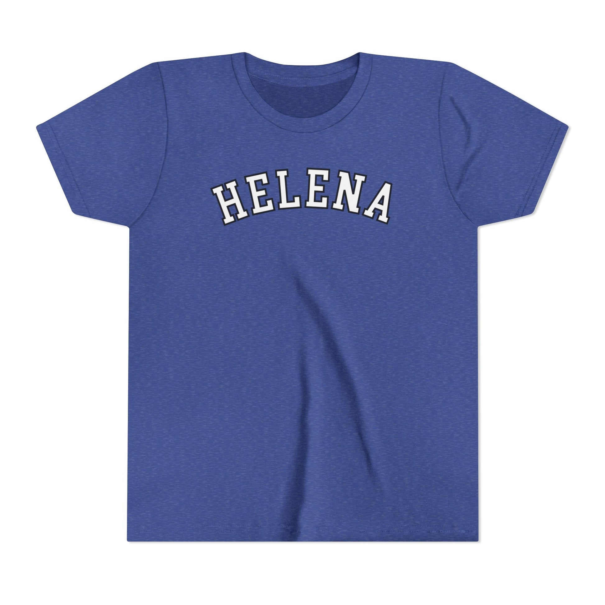 Helena block Youth Short Sleeve Tee - joyful