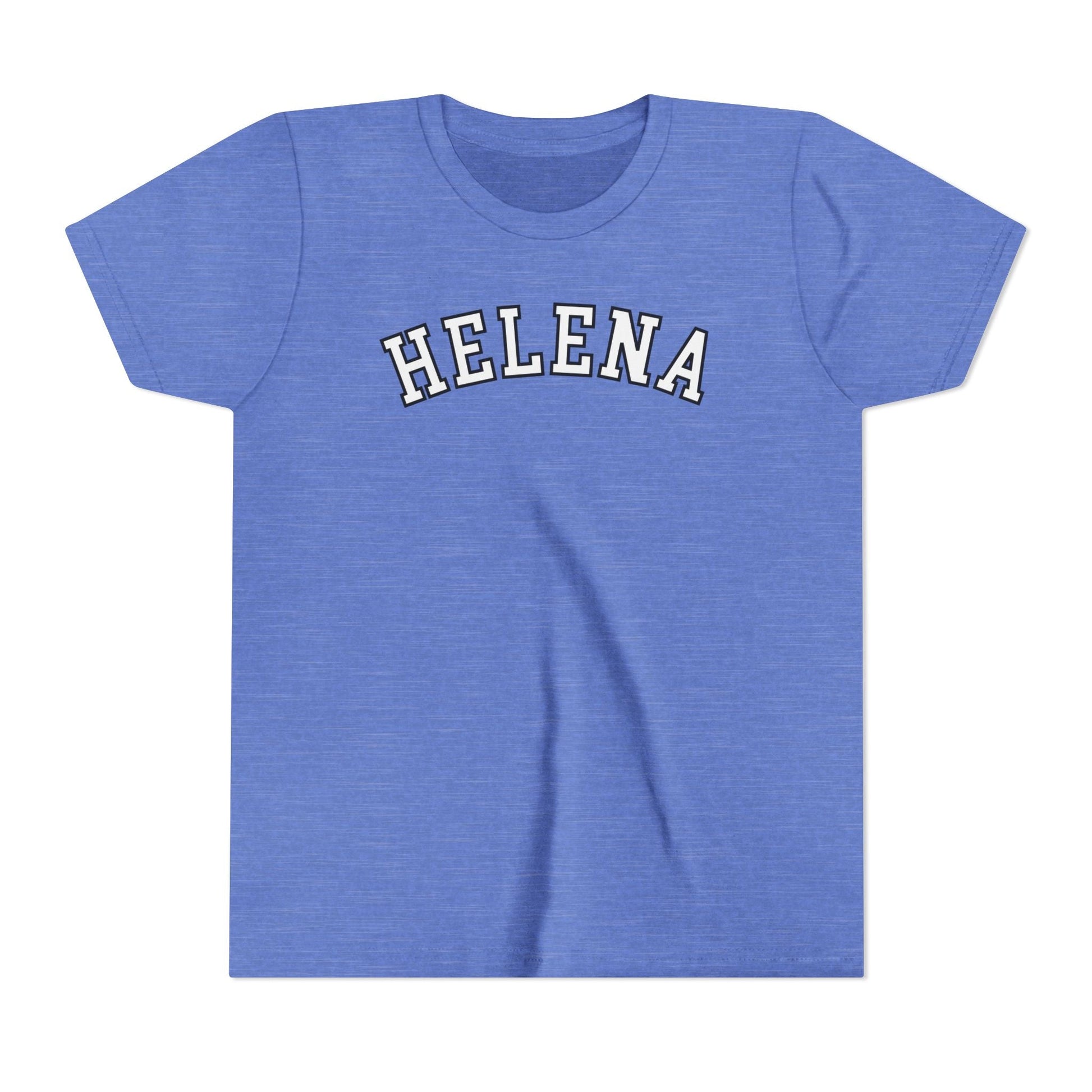 Helena block Youth Short Sleeve Tee - joyful