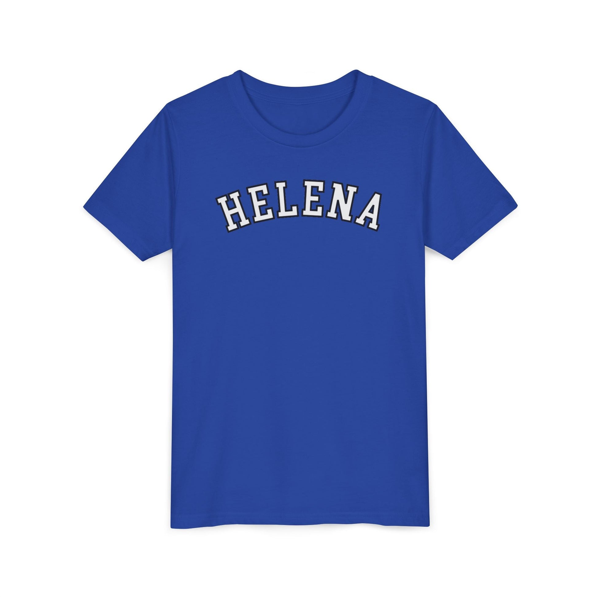 Helena block Youth Short Sleeve Tee - joyful