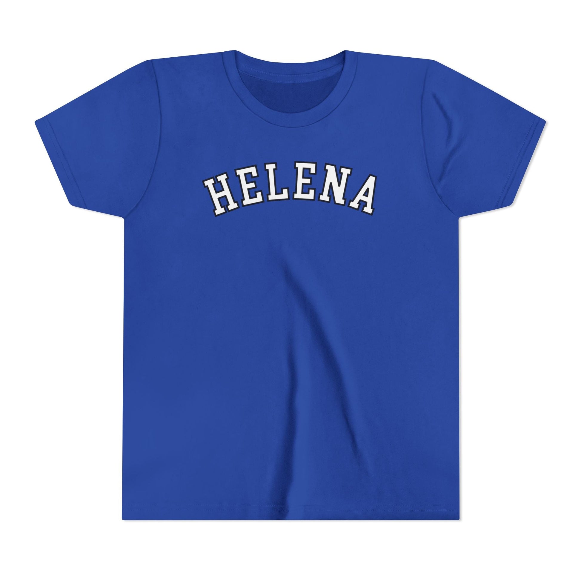Helena block Youth Short Sleeve Tee - joyful