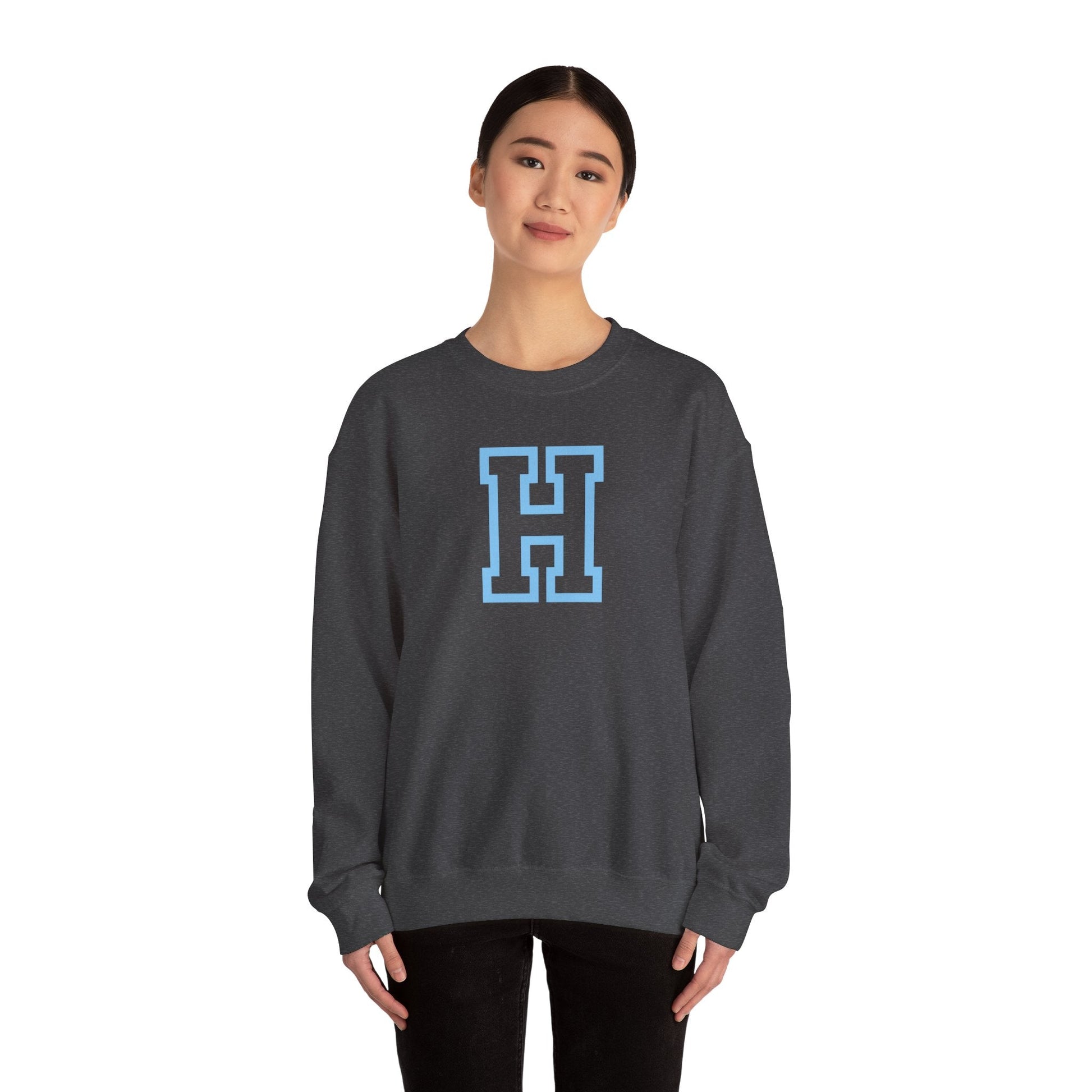 Helena H Unisex Heavy Blend™ Crewneck Sweatshirt - joyful