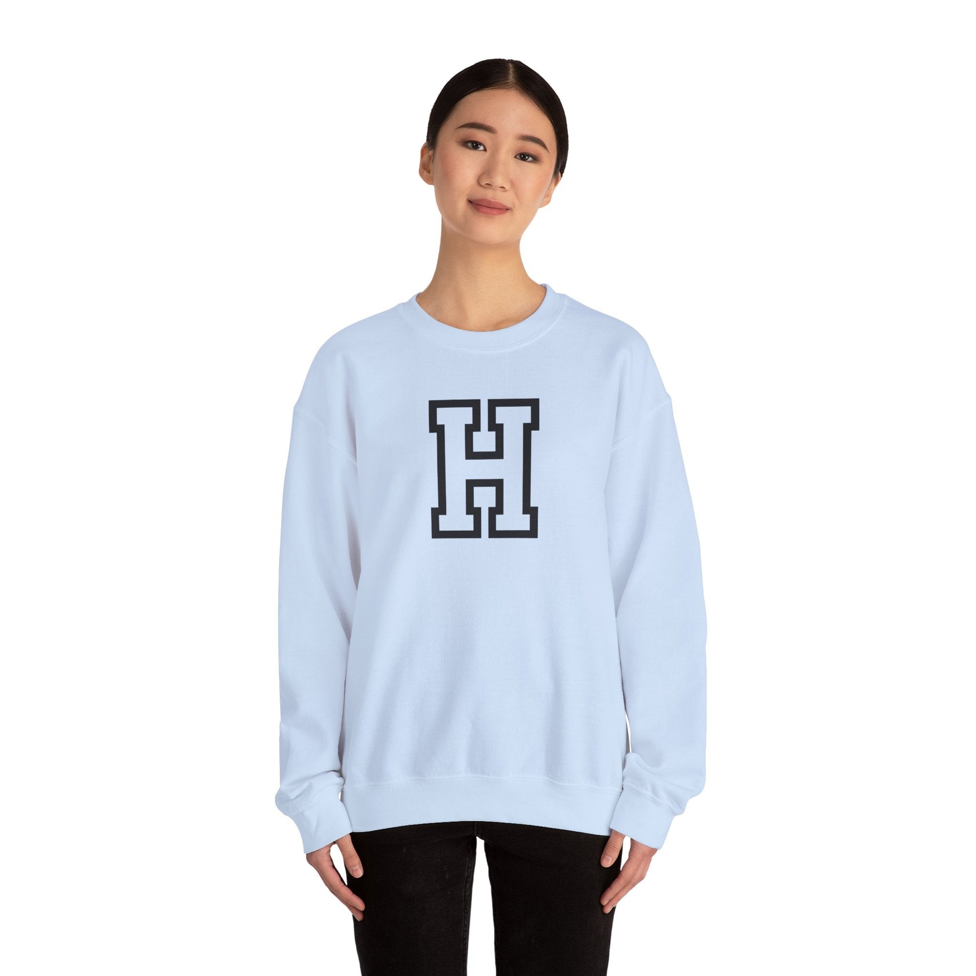Helena H Unisex Heavy Blend™ Crewneck Sweatshirt - joyful