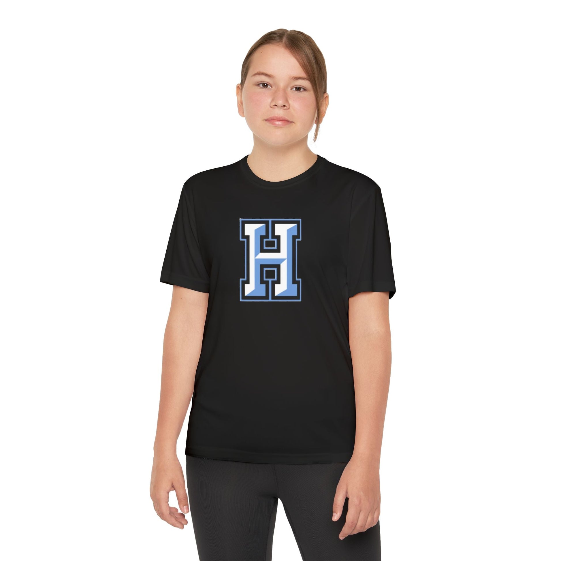 Helena H Youth Dri - fit Tshirt - joyful