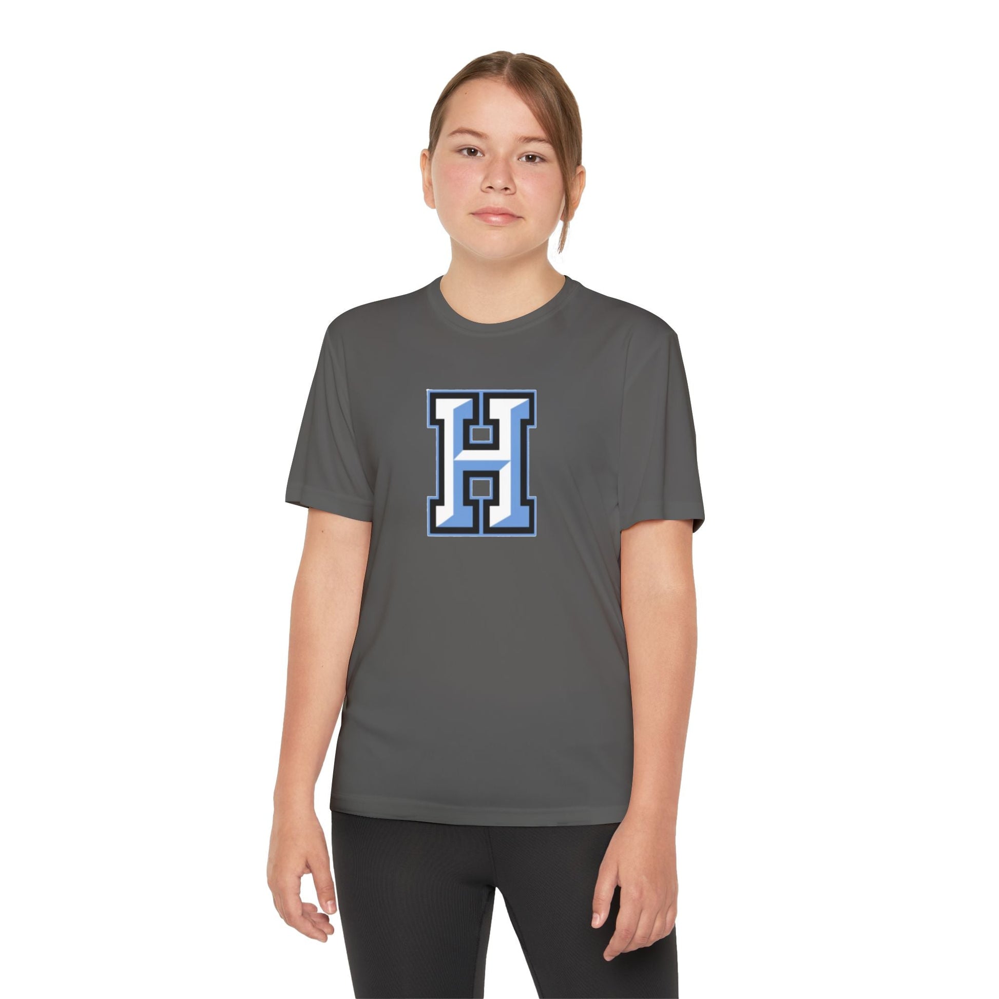 Helena H Youth Dri - fit Tshirt - joyful