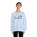 Helena Huskies cursive Heavy Blend™ Crewneck Sweatshirt - joyful