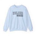 Helena Huskies cursive Heavy Blend™ Crewneck Sweatshirt - joyful