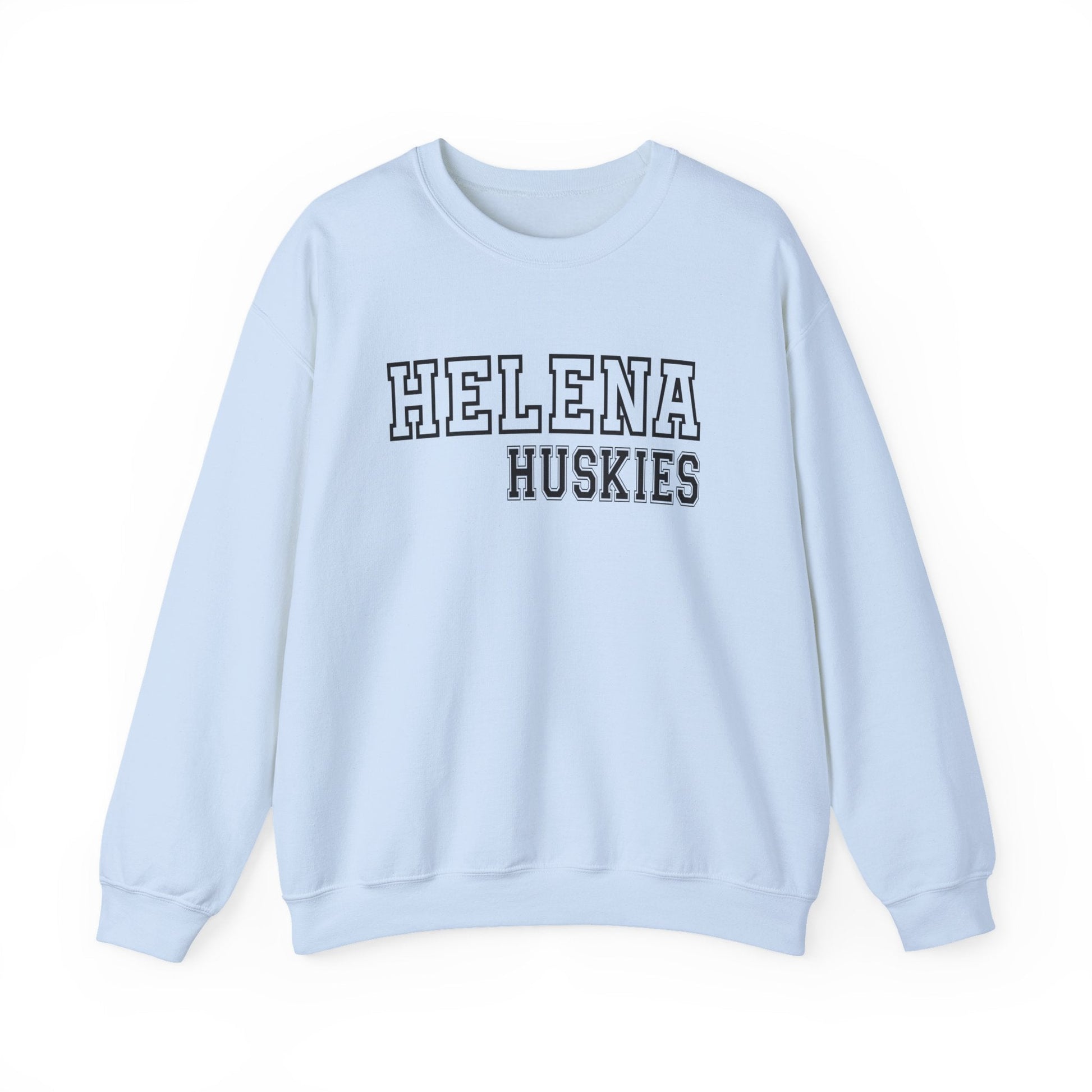 Helena Huskies cursive Heavy Blend™ Crewneck Sweatshirt - joyful