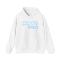 Helena Huskies cursive - Unisex Heavy Blend™ Hooded Sweatshirt - joyful