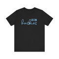 Helena Huskies cursive - Unisex Jersey Short Sleeve Tee - joyful