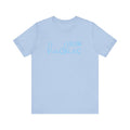 Helena Huskies cursive - Unisex Jersey Short Sleeve Tee - joyful