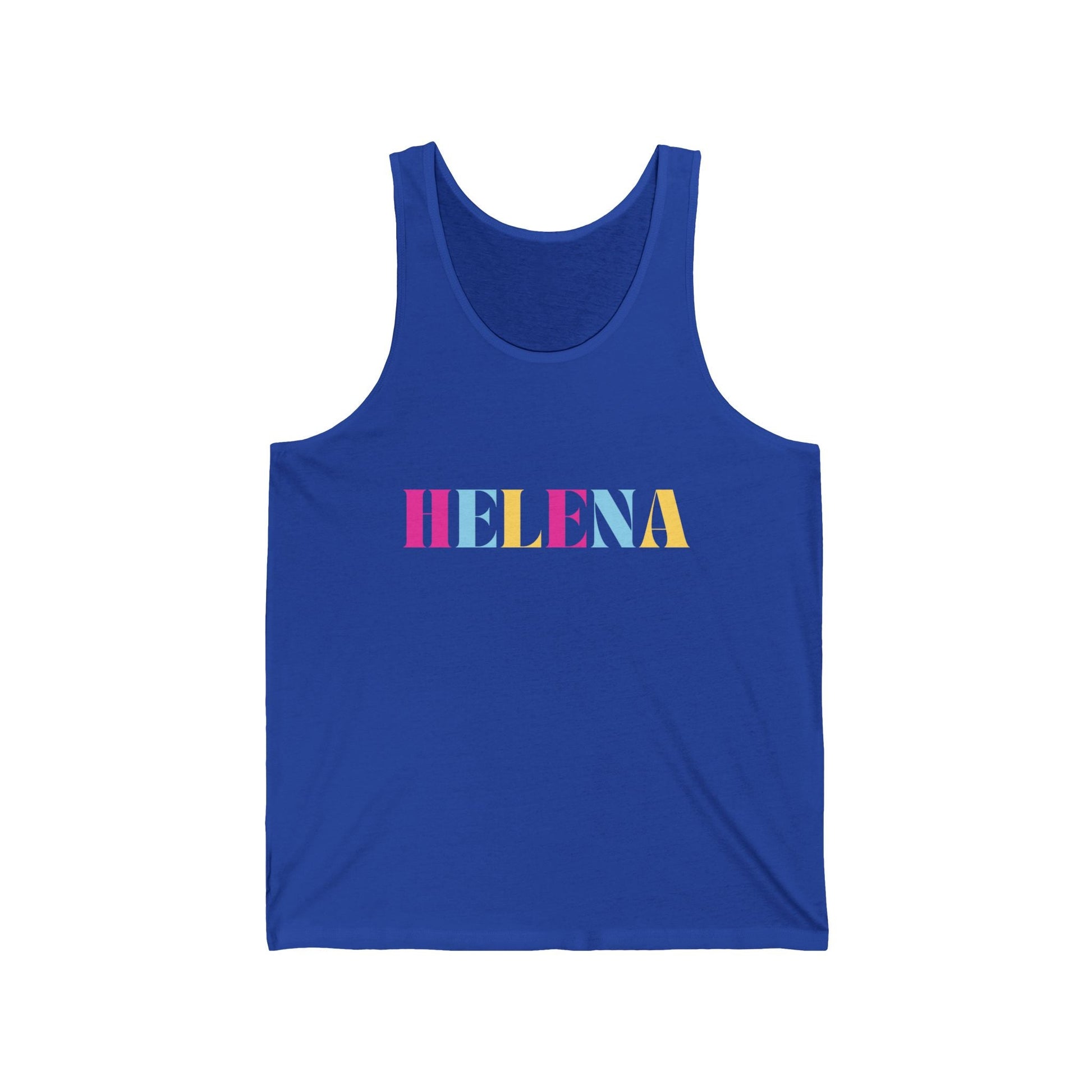 HELENA - SPRING 22 Unisex Jersey Tank - joyful