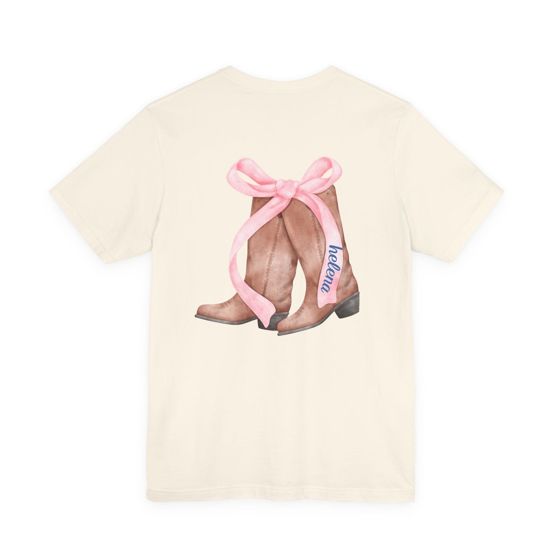 HL - Helena Boots Unisex Jersey Short Sleeve Tee - joyful