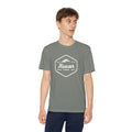 Hoover Badge - Youth Dri - fit Tshirt - joyful