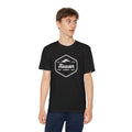 Hoover Badge - Youth Dri - fit Tshirt - joyful