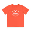 Hoover Badge - Youth Dri - fit Tshirt - joyful