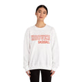 Hoover baseball Unisex Heavy Blend™ Crewneck Sweatshirt - joyful