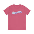 Hoover Bucs cursive Pastel Unisex Jersey Short Sleeve Tee - joyful