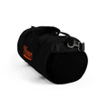 Hoover Cursive - Black Duffel Bag - joyful