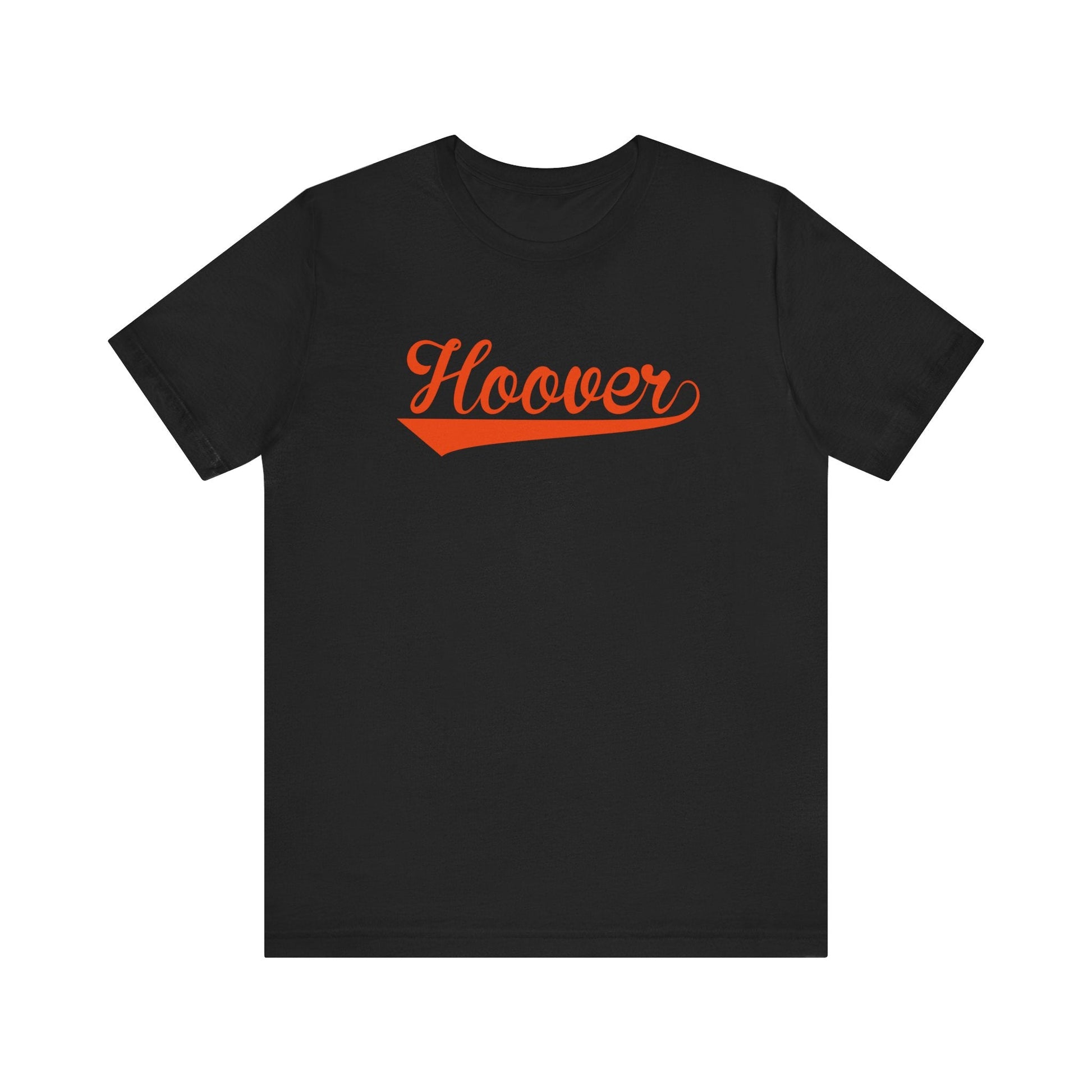 Hoover cursive underline - Bella Canvas Unisex Tshirt - joyful