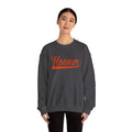 Hoover cursive Unisex Heavy Blend™ Crewneck Sweatshirt - joyful