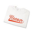 Hoover cursive Unisex Heavy Blend™ Crewneck Sweatshirt - joyful