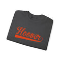 Hoover cursive Unisex Heavy Blend™ Crewneck Sweatshirt - joyful