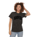 HOOVER Curved Unisex Mineral Wash T-Shirt - joyful