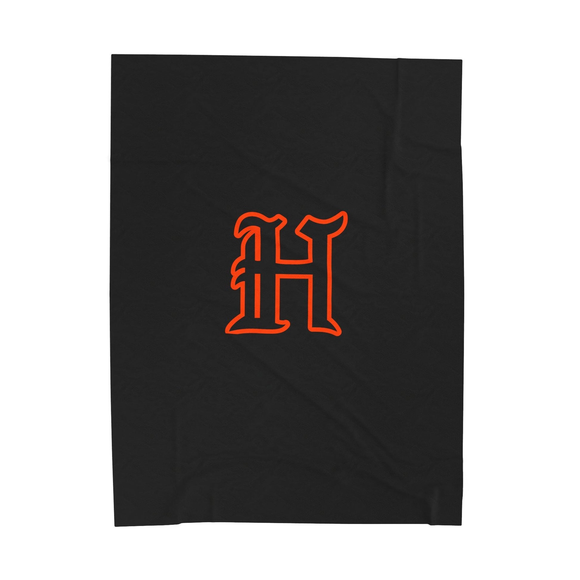 Hoover H Velveteen Plush Blanket - joyful